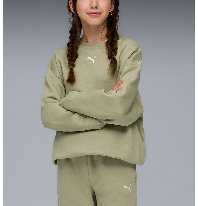 Спортен екип с лого - Светлозелен Puma