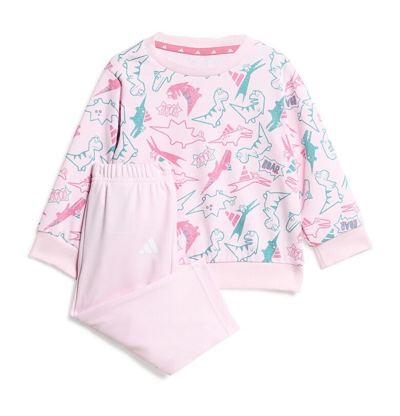 Спортен екип с памук - Бял/Тюркоаз/Розово adidas Sportswear