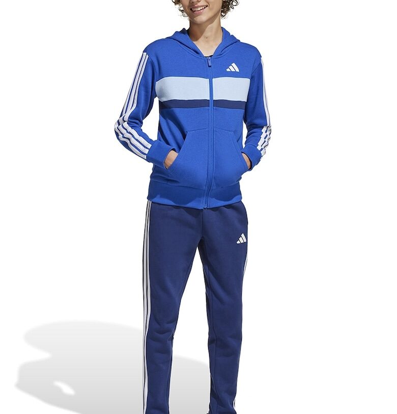 Спортен екип с памук с лого - Пастелносин/Кралско Синьо/Бял adidas Sportswear