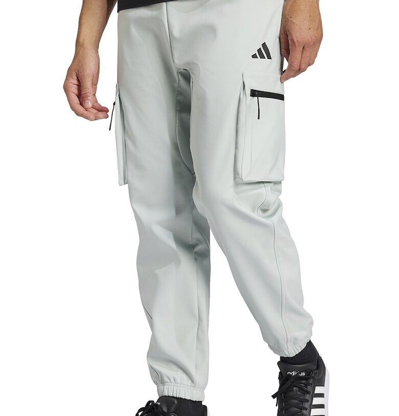 Спортен карго панталон с връзка - Ледено синьо adidas Sportswear