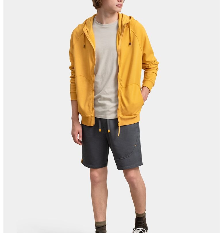 Спортен къс панталон с регулируема талия - Tъмносив KAFT