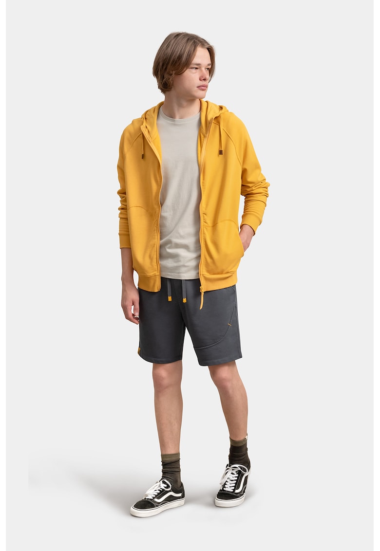 Спортен къс панталон с регулируема талия - Tъмносив KAFT