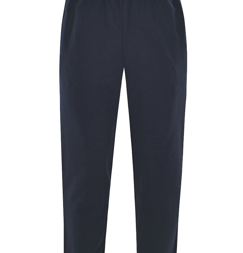 Спортен панталон 12111 с къс цип - Син hajo