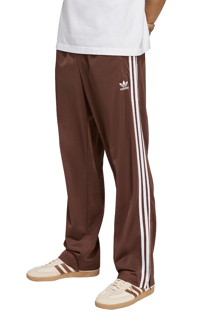 Спортен панталон Firebird с цепка с цип - Бял/Кафяв adidas Originals