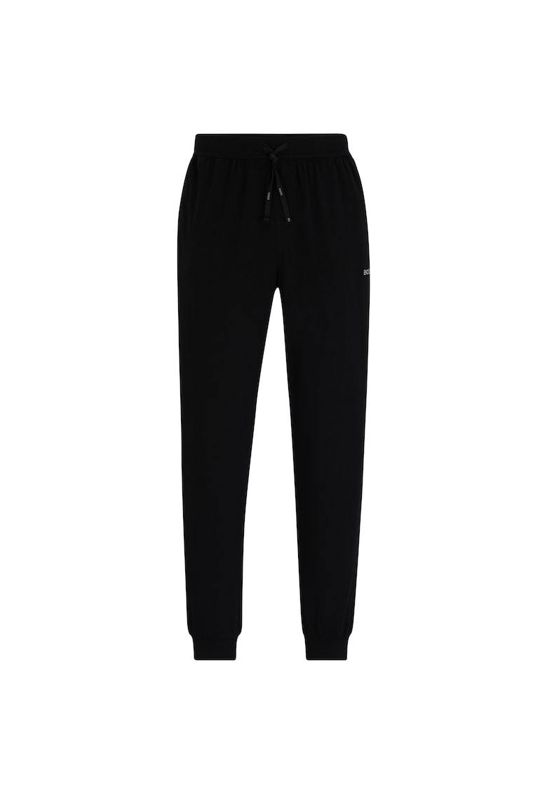 Спортен панталон Loungewear с регулируема талия - Черен BOSS