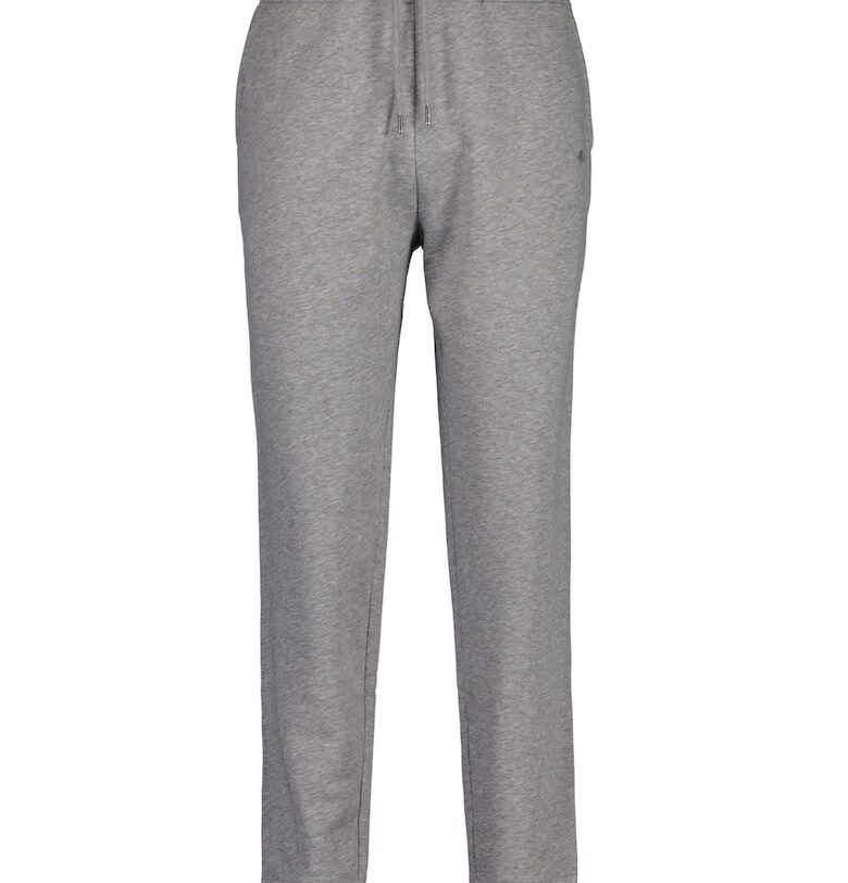 Спортен панталон Shield с джобове встрани - Сив Gant