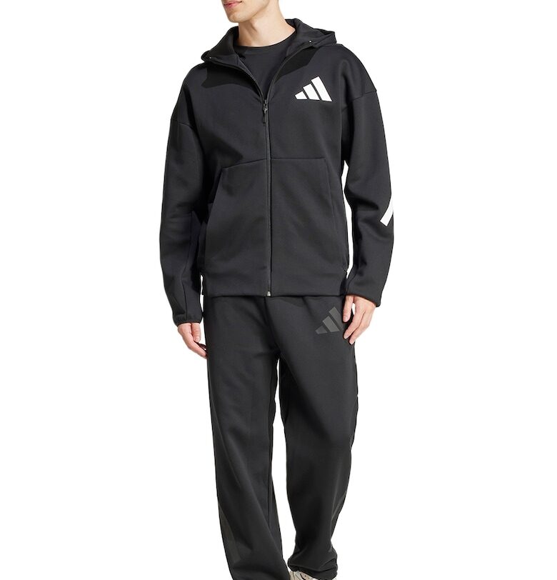 Спортен панталон Z.N.E. - Черен/Избеляло черно adidas Sportswear