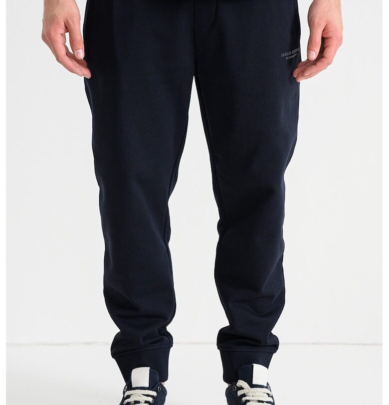 Спортен панталон с връзка - Ултрамарин синьо ARMANI EXCHANGE