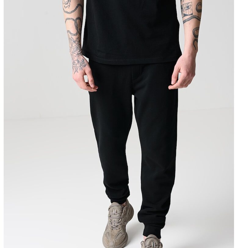 Спортен панталон с връзка - Черен Karl Lagerfeld