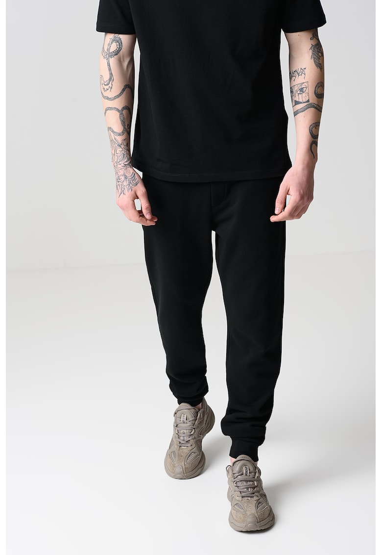 Спортен панталон с връзка - Черен Karl Lagerfeld