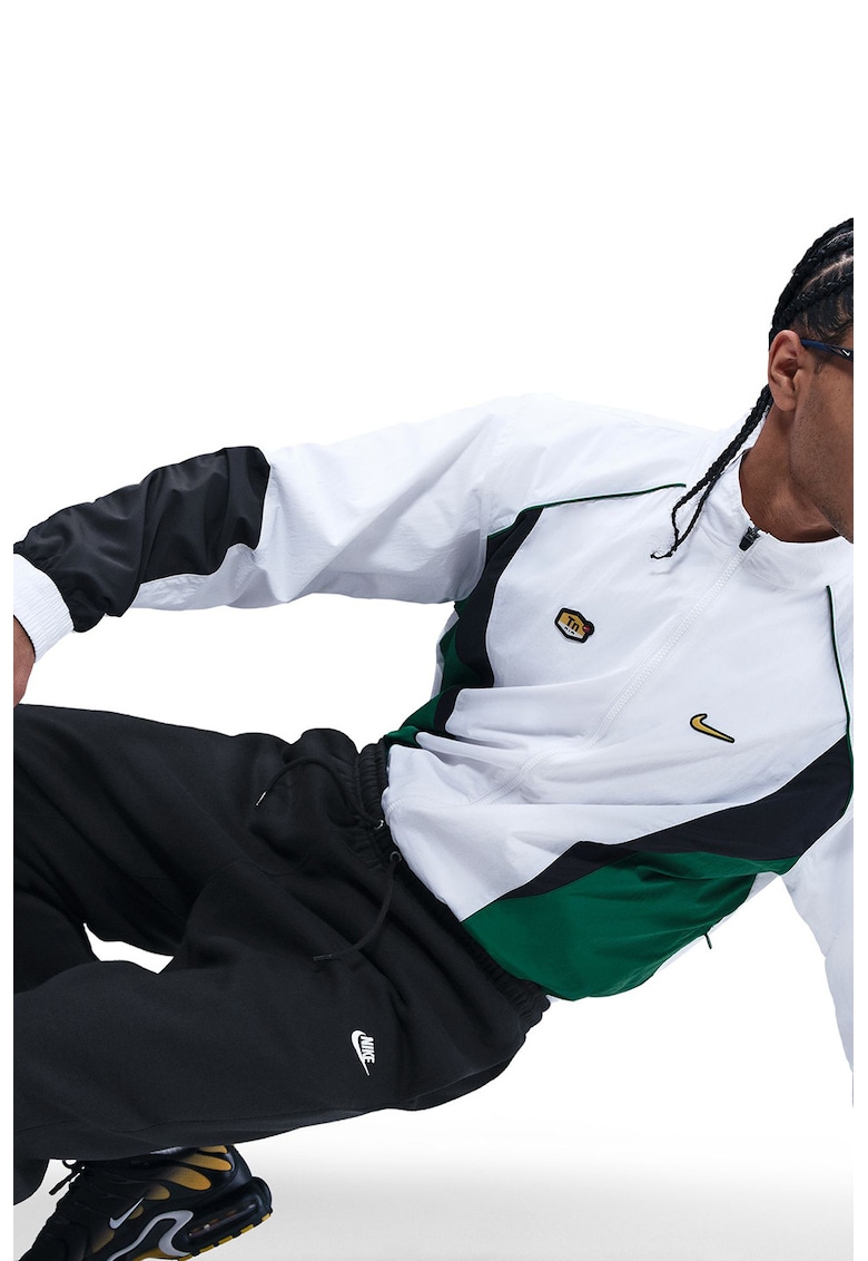 Спортен панталон с връзка и джобове - Черен Nike