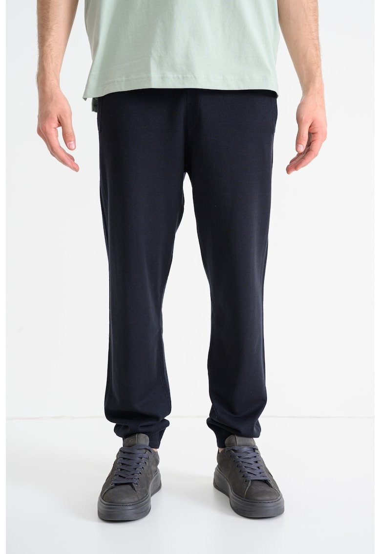 Спортен панталон с връзки - Избеляло черно BOSS