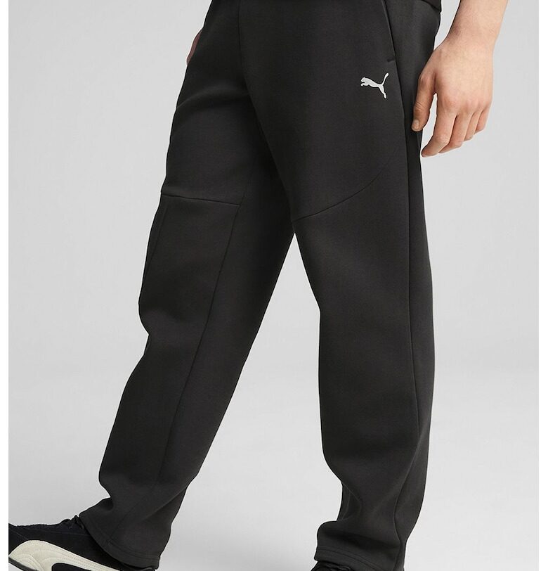 Спортен панталон с еластична талия - Избеляло черно Puma