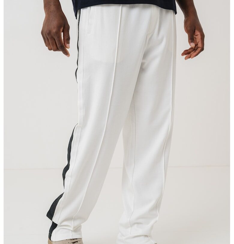 Спортен панталон с еластична талия - Черен/Бял ARMANI EXCHANGE