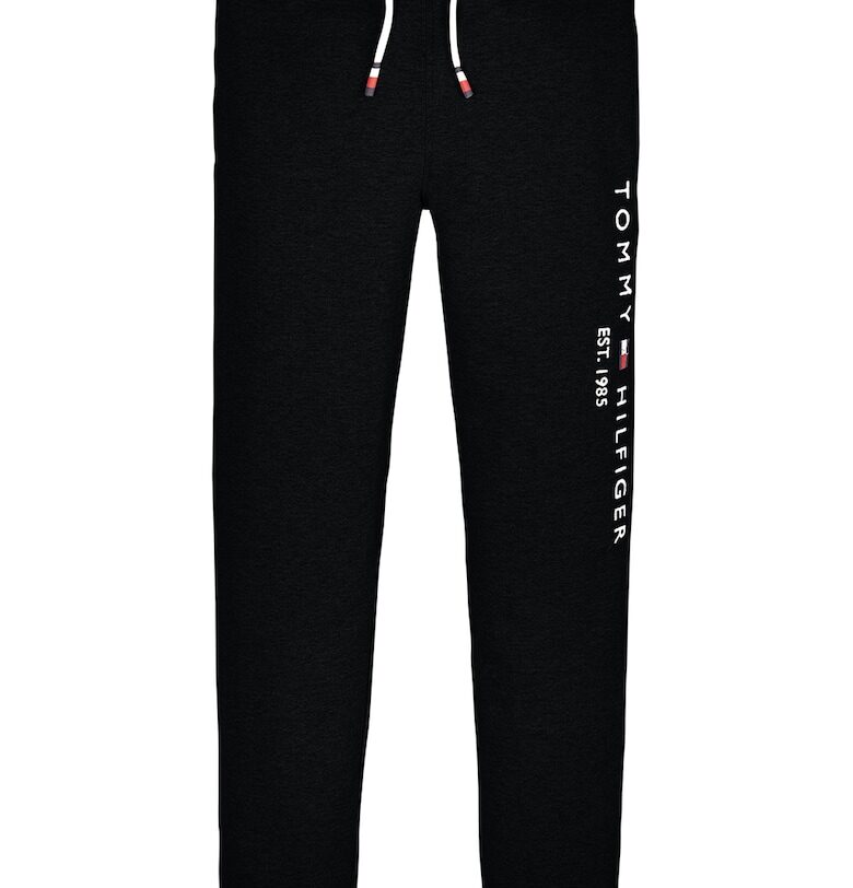 Спортен панталон с лого - Бял/Черен Tommy Hilfiger