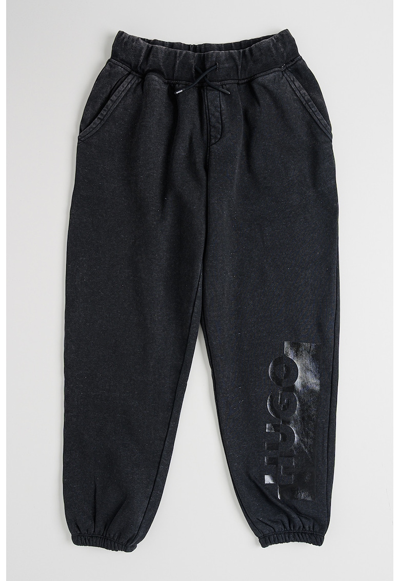 Спортен панталон с лого - Черен HUGO