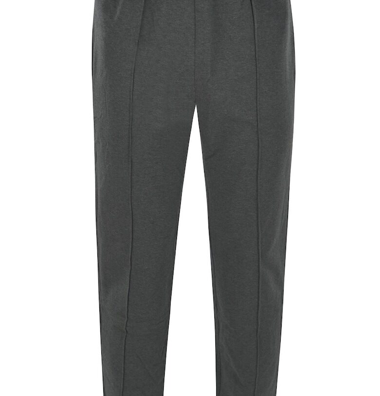 Спортен панталон с памук - Антрацитно сиво hajo