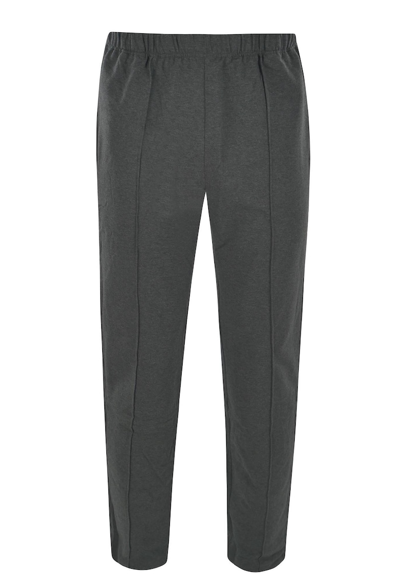 Спортен панталон с памук - Антрацитно сиво hajo