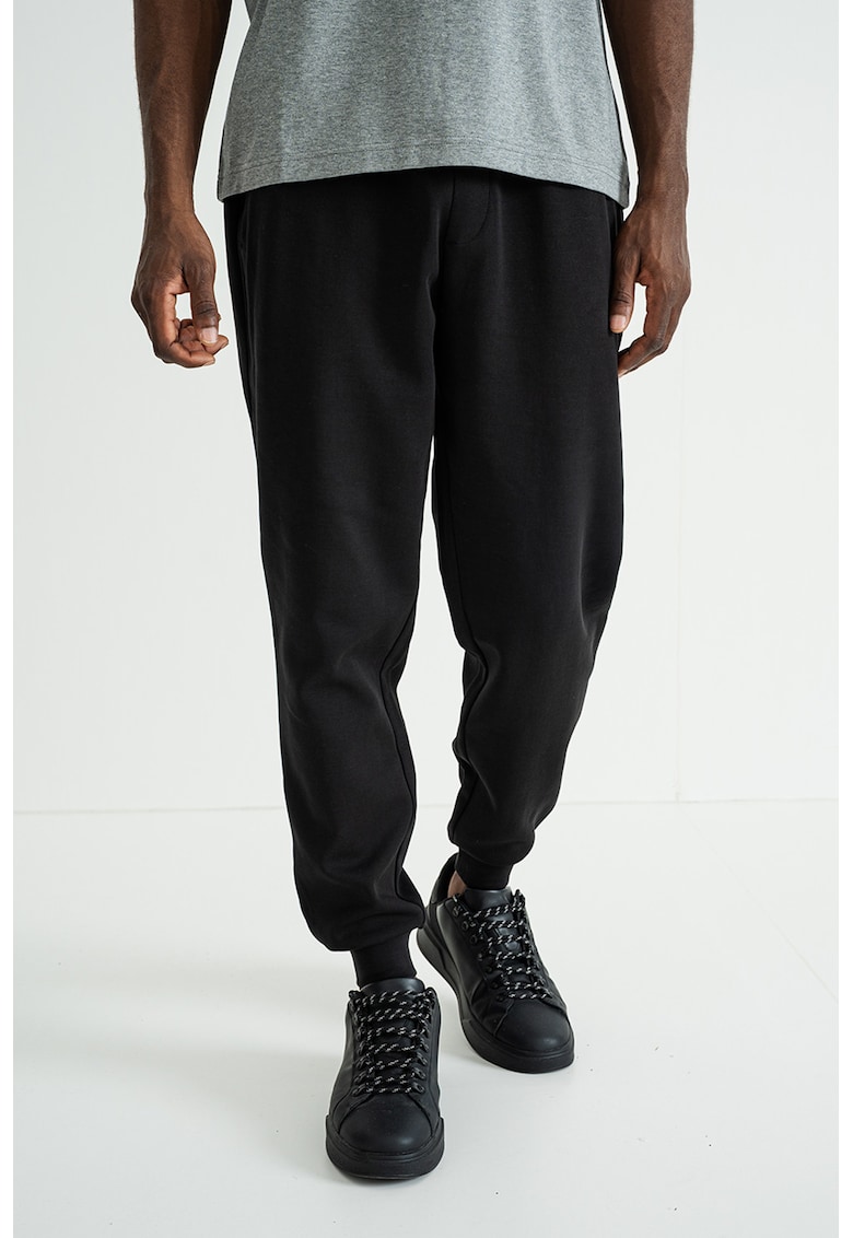 Спортен панталон с памук - Черен Tommy Hilfiger