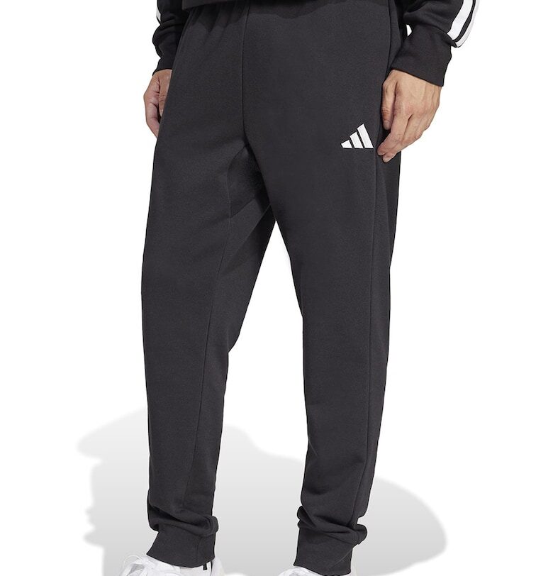 Спортен панталон със стеснен крачол - Бял/Черен adidas Sportswear