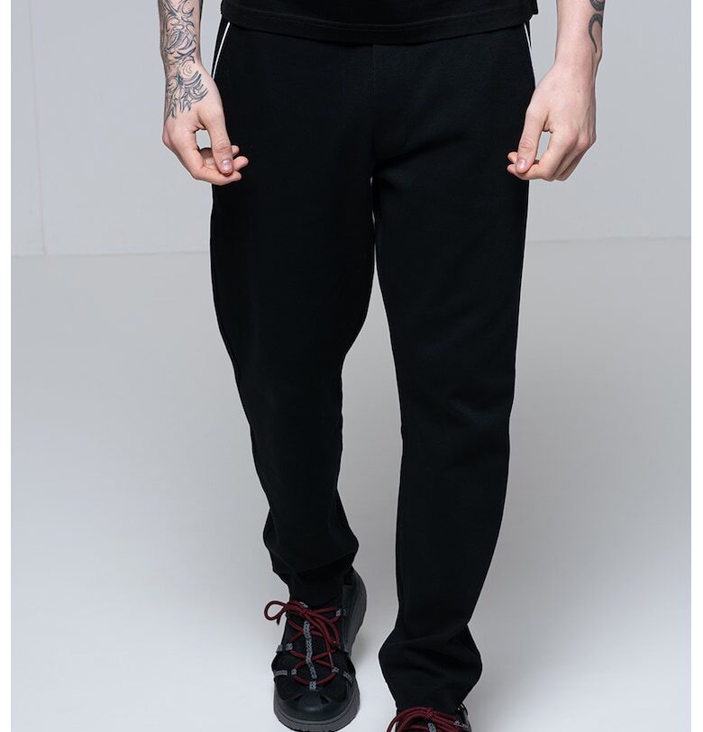 Спортен панталон със стеснен крачол - Черен Pal Zileri