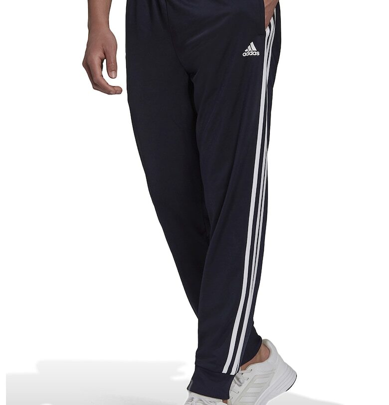 Спортен панталон със стеснен крачол и лого - Тъмносин adidas Sportswear