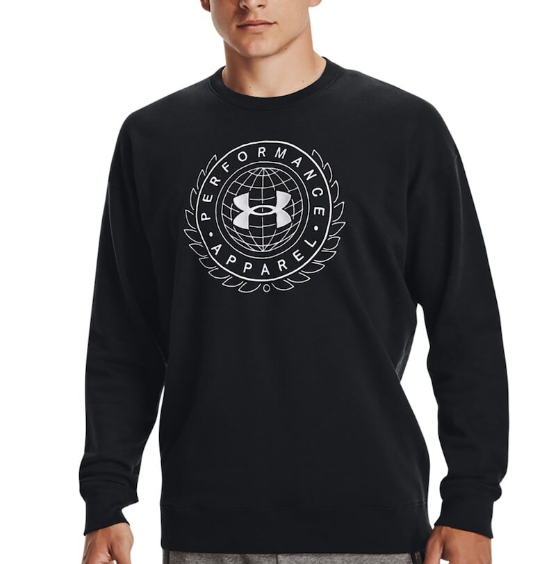 Спортен суитшърт Rival Fleece с лого Under Armour