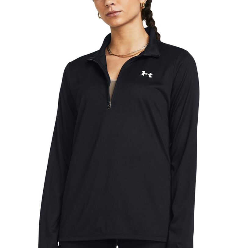 Спортна блуз с къс цип - Черен Under Armour