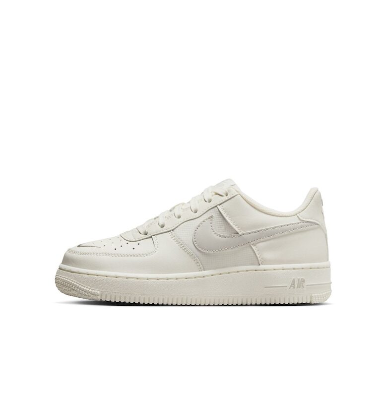 Спортни обувки -  Air Force 1 Gs Jds - Естествена кожа - Бели - Nike