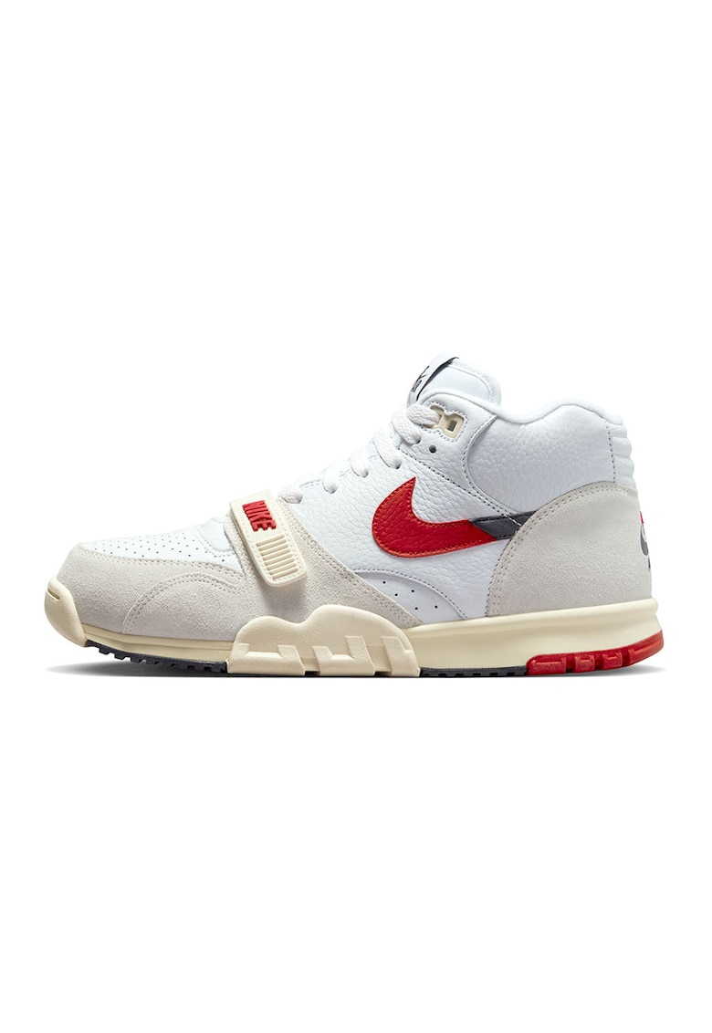 Спортни обувки Air с висок профил - Червен/Бял/Крем Nike