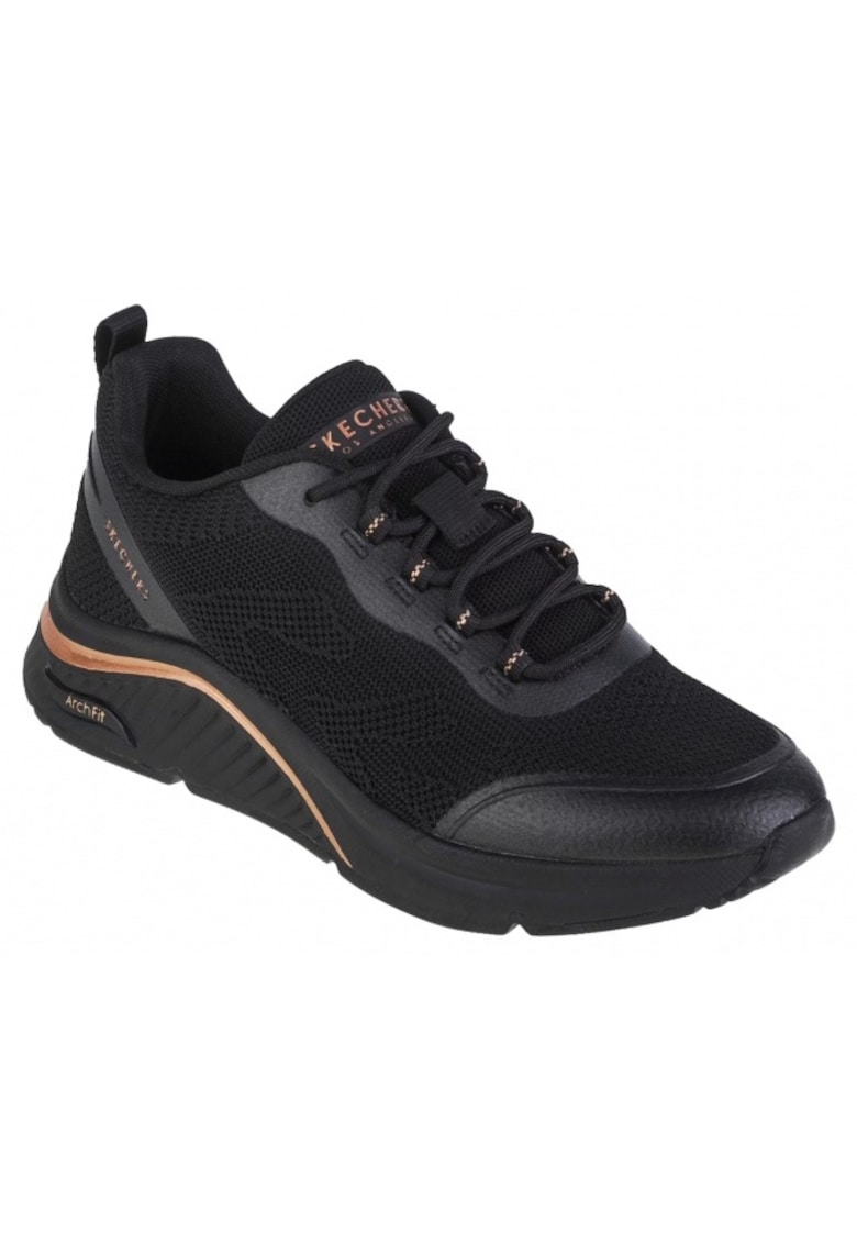 Спортни обувки - Arch Fit S-Miles - Sonrisas 155567 - Черен Skechers