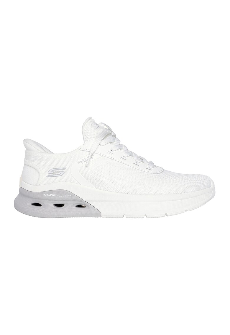 Спортни обувки Bobs Waves с лесно обуване - Бял Skechers