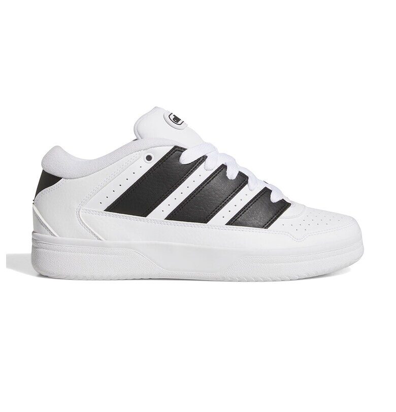 Спортни обувки Breakstar от еко кожа с перфорации - Слонова кост/Избеляло черно adidas Sportswear