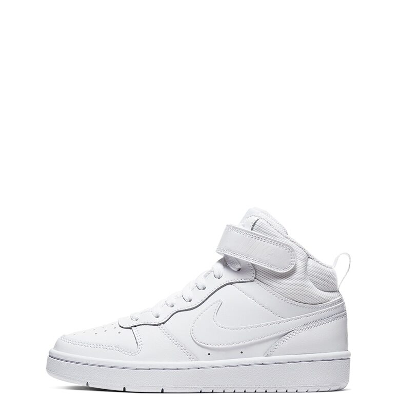 Спортни обувки Court Borough 2 с кожа - Бял Nike