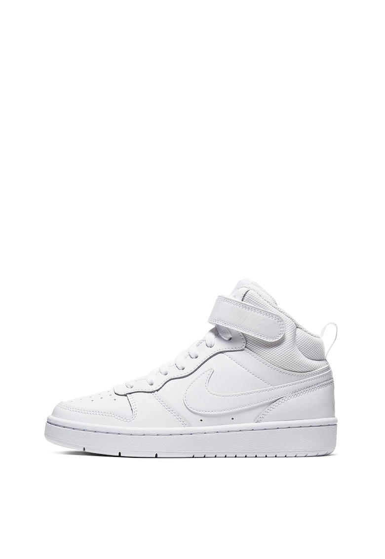 Спортни обувки Court Borough 2 с кожа - Бял Nike