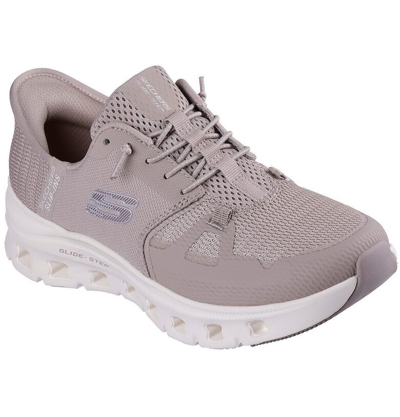 Спортни обувки Glide Step Pro Slip-Ins с лого - Лилав Skechers
