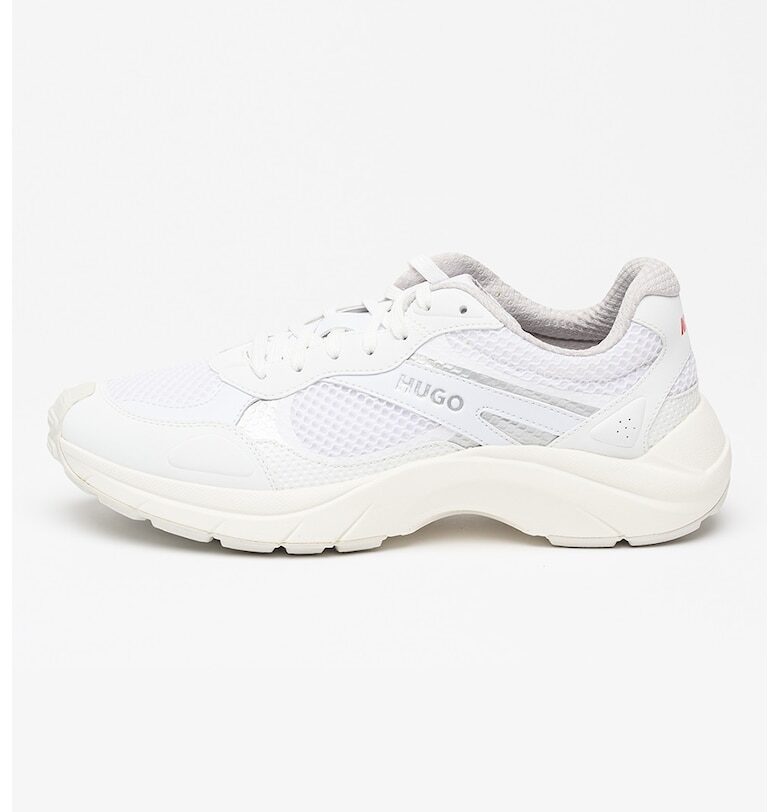 Спортни обувки Go2 под глезена с мрежа - Бял HUGO