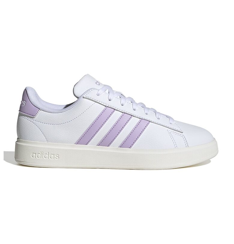 Спортни обувки Grand Court 2.0 от еко кожа - Бял/Лилав adidas Sportswear