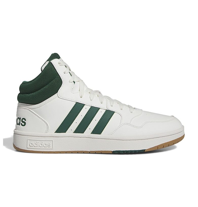 Спортни обувки Hoops 3.0 - Бял/Зелен adidas Sportswear