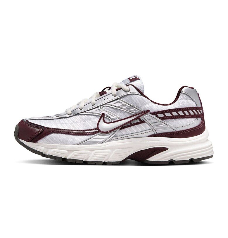 Спортни обувки Initiator с кожа - Бял/Бордо Nike