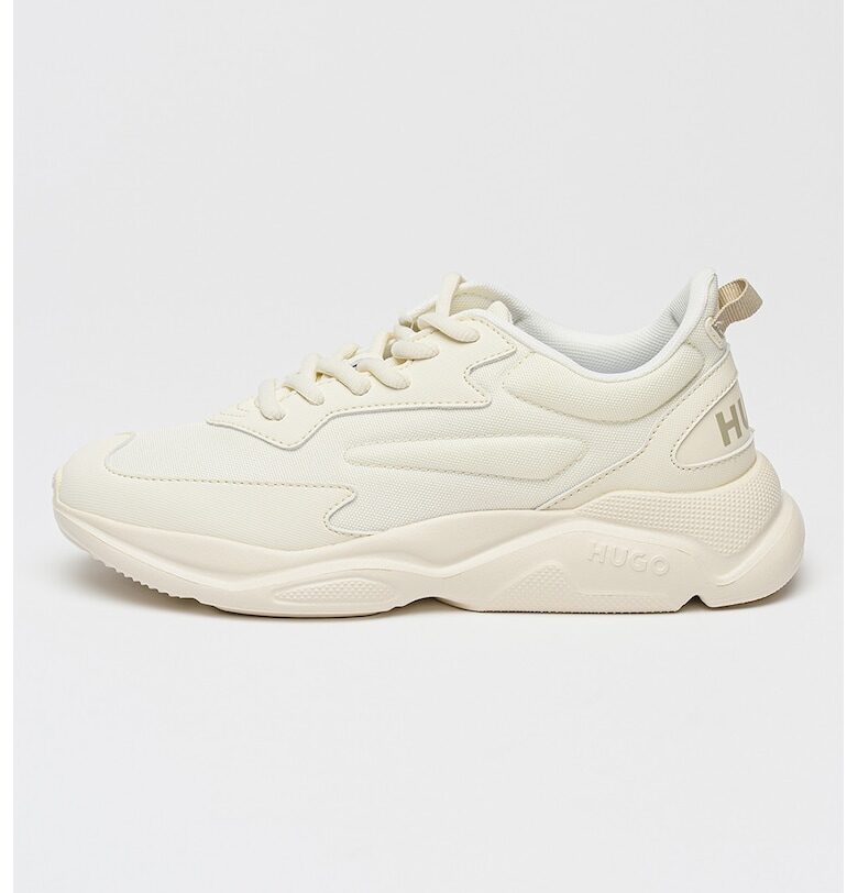 Спортни обувки Leon с лого - Крем HUGO