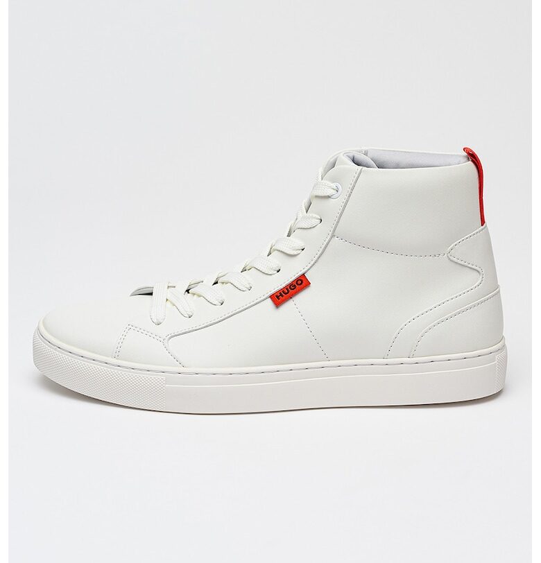 Спортни обувки Morrie Hito от еко кожа - Бял HUGO