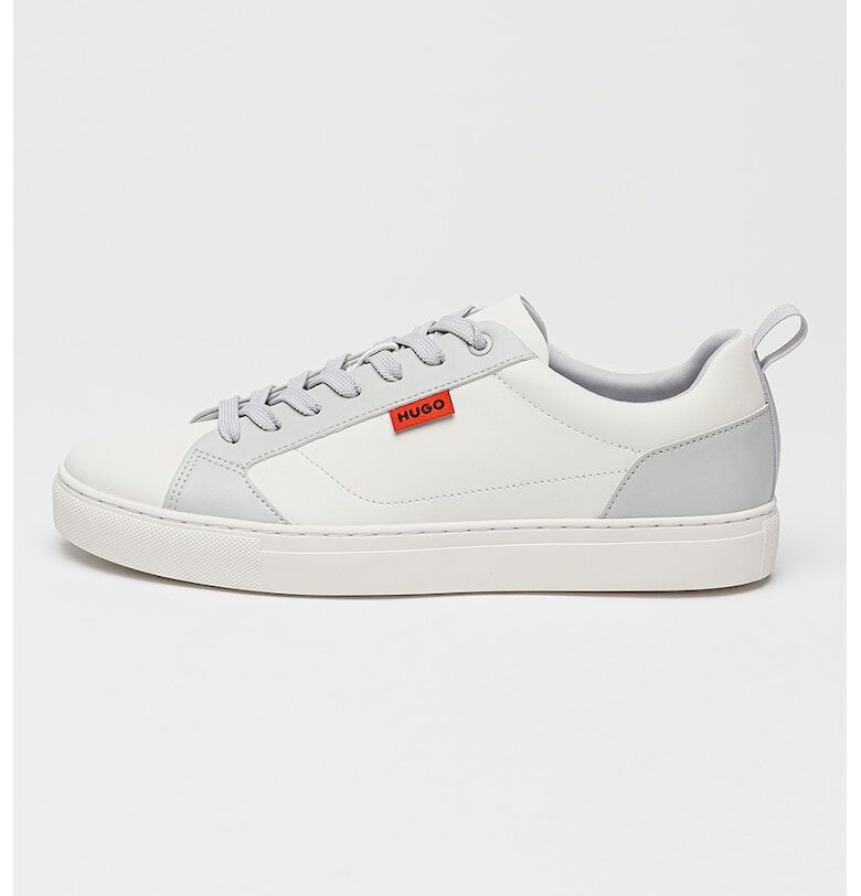 Спортни обувки Morrie с нисък профил - Бял/Светло сив HUGO