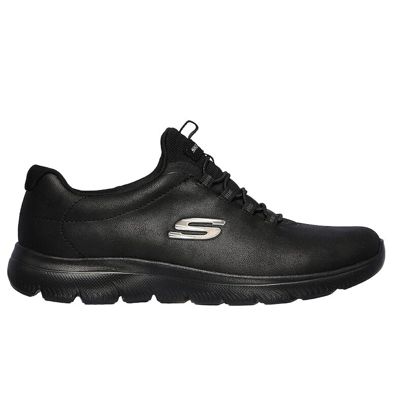 Спортни обувки  Oh So Smoth - синтетичен материал - черни - Черен Skechers