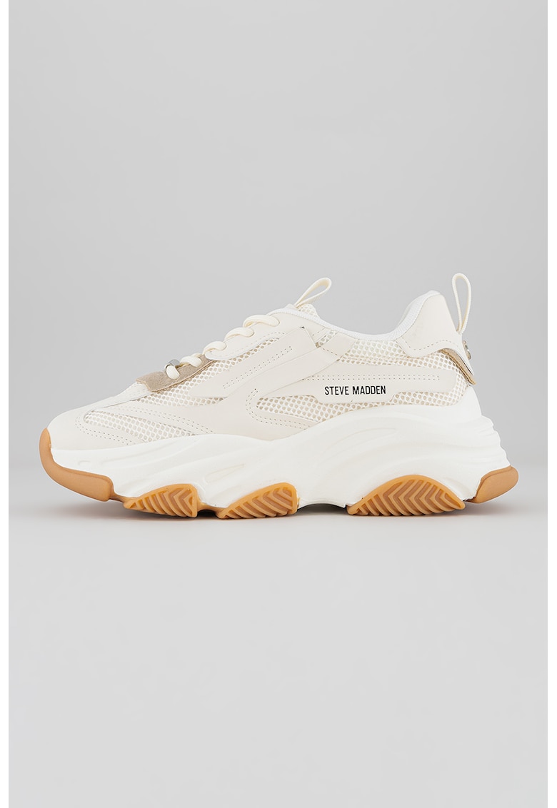 Спортни обувки Possession-E с мрежести зони - Бежов Steve Madden