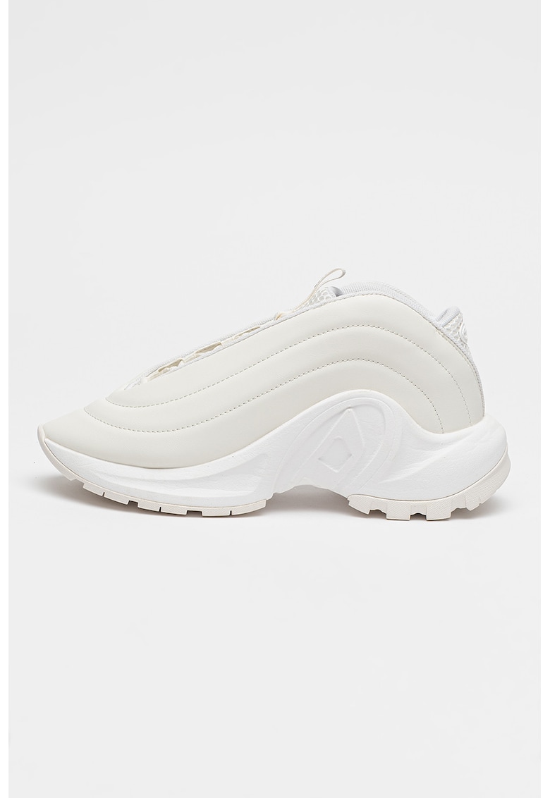 Спортни обувки S-D-Runner X-Slip-on от еко кожа - Бял Diesel