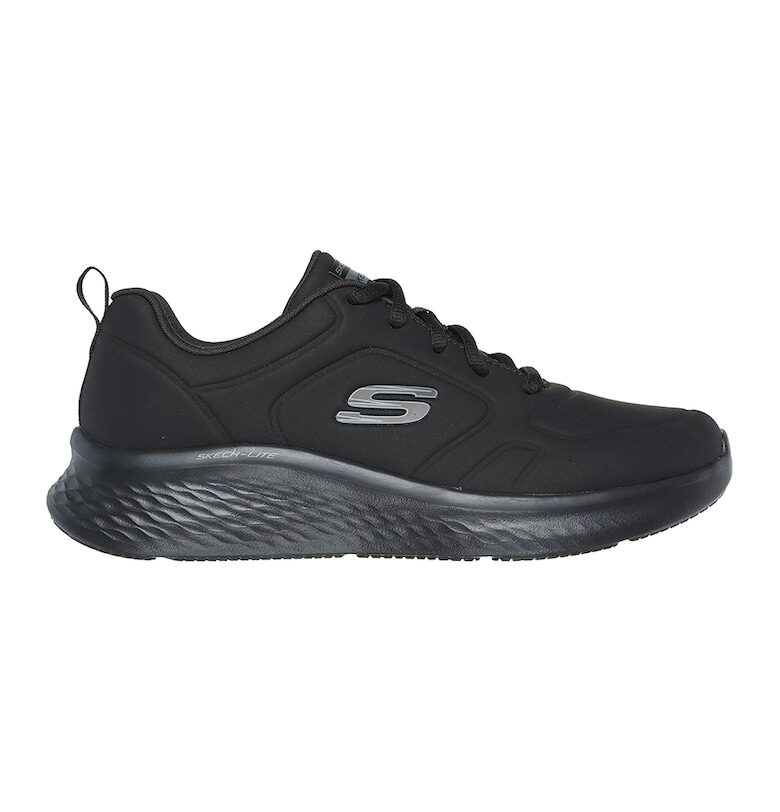 Спортни обувки Skechlite от еко кожа и текстил - Черен Skechers