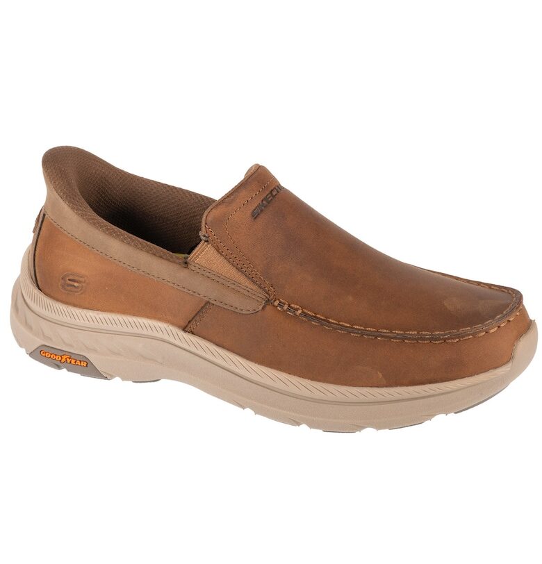 Спортни обувки  Slip-In: Pollard - Osgood 205334 - Кафяв Skechers