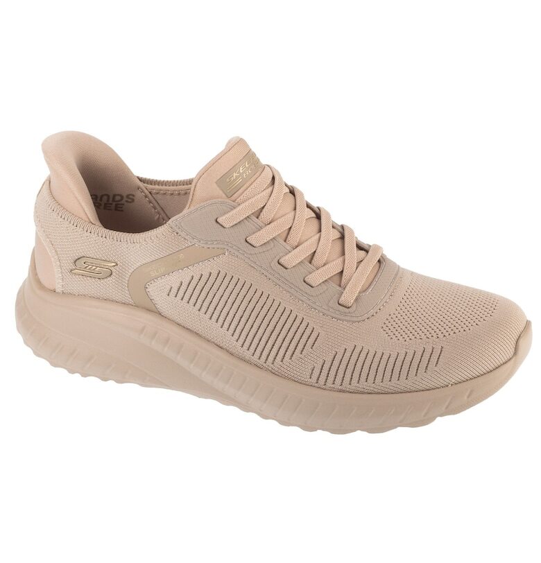 Спортни обувки  Slip-Ins: BOBS Sport Squad Chaos - Current Muse 117497 - Бежов Skechers