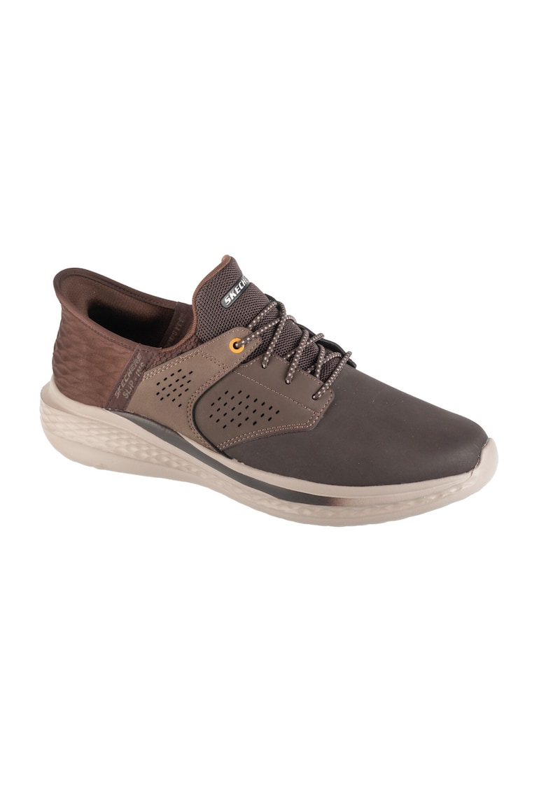 Спортни обувки Slip Ins RF: Slade - Macklin 210890 - Кафяв Skechers